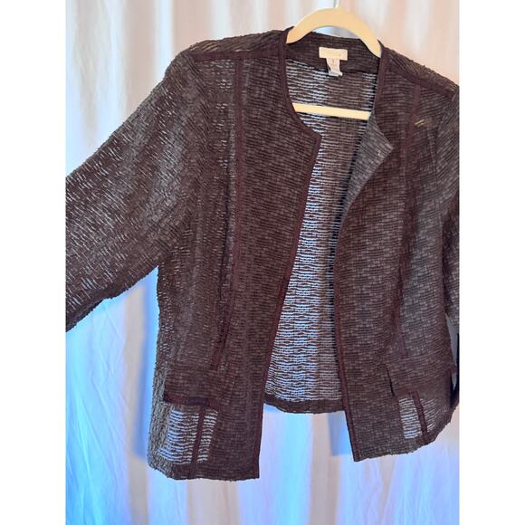 Chico’s Women’s Jacket Size 1 - Picture 3 of 9